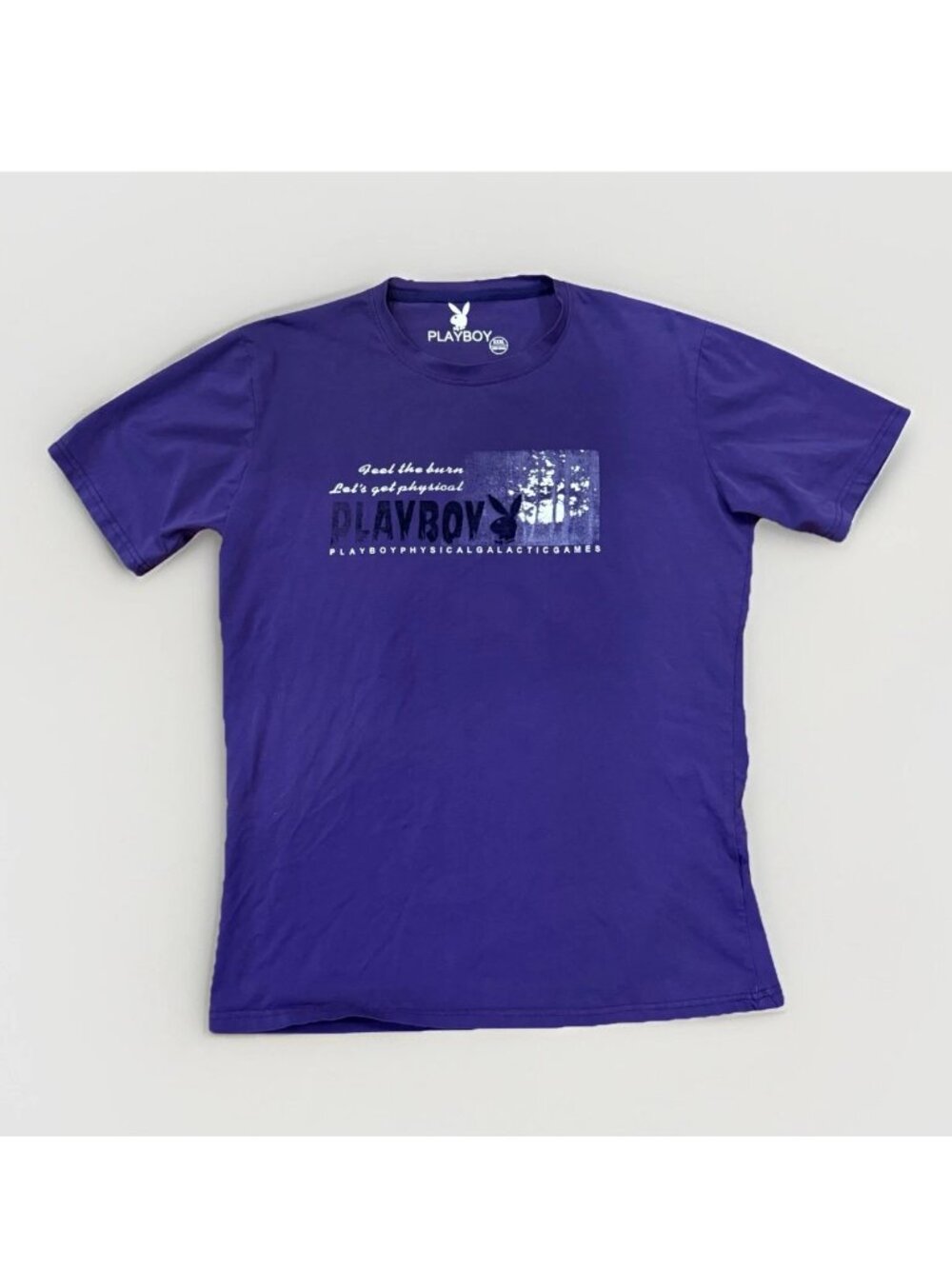 Vintage Playboy Purple Tee With Graphic Logo Women’s 3XL